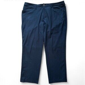 Lululemon ABC Pant Classic Men 38 X 29 Navy 5 Pocket Chino Stretch Tech Trouser